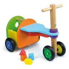 Dřevěné vozíky a chodítka