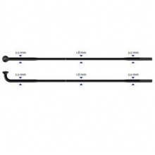 Dráty nerezové černé